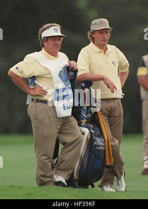 BERNHARD LANGER RYDER CUP VALDERRAMA Spanien 28. September 1997 Stockfoto