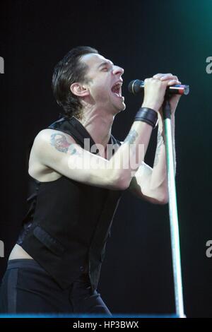 Dave Gahan, Depeche Mode Stockfoto