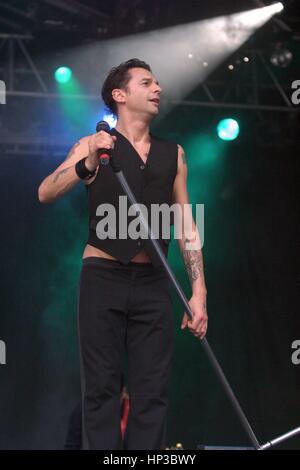 Dave Gahan, Depeche Mode Stockfoto