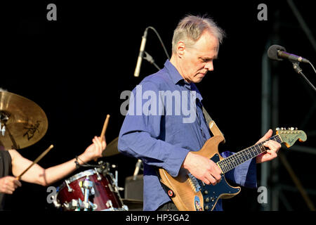 BARCELONA - 30 Mai: Fernsehen (legendäre Rockband) Leistung bei Heineken Primavera Sound Festival 2014 (PS14) am 30. Mai 2014 in Barcelona, Spanien. Stockfoto