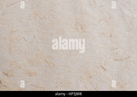 Blatt von einem alten rustikalen Papier-Nahaufnahme Stockfoto