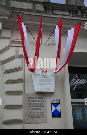 Siegmund Freud Museum, Wien, Österreich, Europa Stockfoto