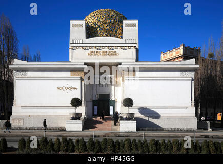 Wiener Secession building, Vienna, Austria, Europe Stockfoto