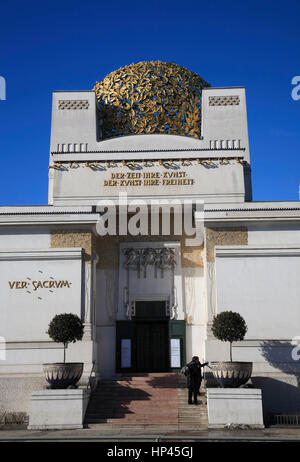 Wiener Secession building, Vienna, Austria, Europe Stockfoto