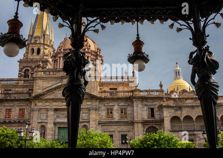 Kathedrale, Guadalajara. Jalisco, Mexiko Stockfoto