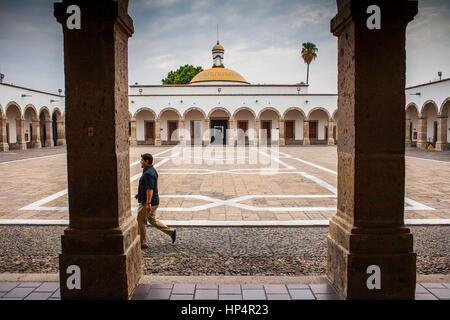 Innenhof des Hospicio Cabanas o Instituto Cultural Cabanas, Guadalajara, Jalisco, Mexiko Stockfoto