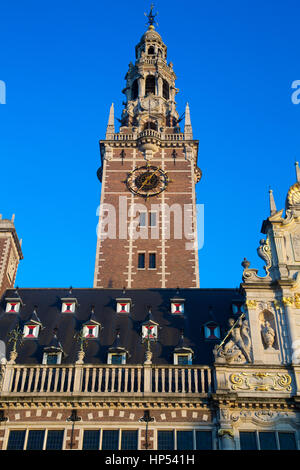 Die Universitätsbibliothek auf dem Ladeuze Platz, Leuven, Belgien Stockfoto