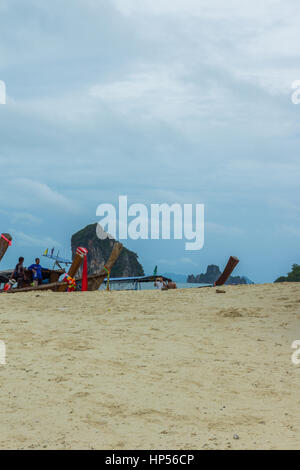 Strand in Kho Phi Phi, thailand Stockfoto