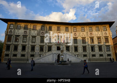 Scuola Normale Superiore Pisa University Palazzo della Carovana dei Cavalieri Knights Square Pisa Italien RM Welt Stockfoto