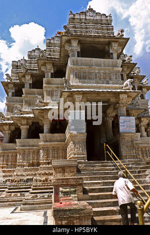 Jagdish Tempel; Udaipur Stockfoto