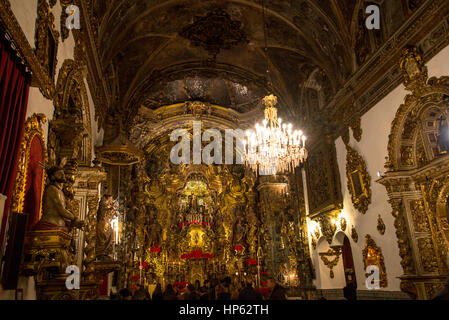verziert Innenraum von San Jose Capilla oder Kirche in Sevilla, Spanien Stockfoto