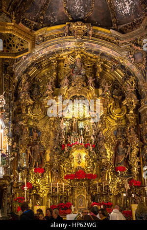 verziert Innenraum von San Jose Capilla oder Kirche in Sevilla, Spanien Stockfoto