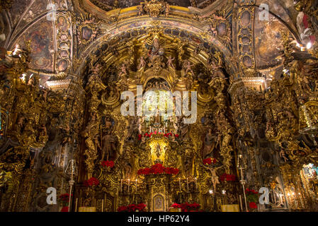 verziert Innenraum von San Jose Capilla oder Kirche in Sevilla, Spanien Stockfoto