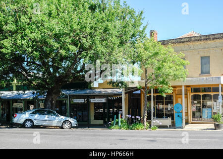 Main Street der historischen Stadt eher, Victoria, Australien Stockfoto