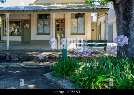Main Street der historischen Stadt eher, Victoria, Australien Stockfoto