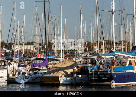 Brighton Yacht Club, mittlere Brighton, Melbourne, Victoria, Australien Stockfoto