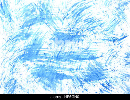 Textur mit blauer Pinsel Striche - abstrakten Hintergrund--Raster illustration Stockfoto