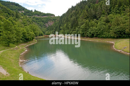 In der Nähe von Lago di Molveno in der Nähe von andalo in der Provinz Trentino in Norditalien Stockfoto