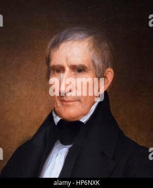 William Henry Harrison (1773-1841), 9. der Präsident der Vereinigten Staaten. Portrait von Albert Gallatin Hoit, Öl auf Leinwand, 1840. Stockfoto