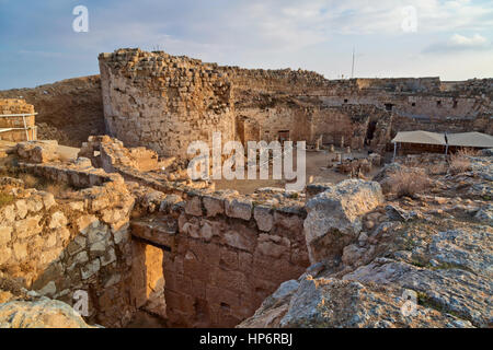 Festung Herodium (Herodion) von Herodes dem großen Wüste Juda, Israel Stockfoto