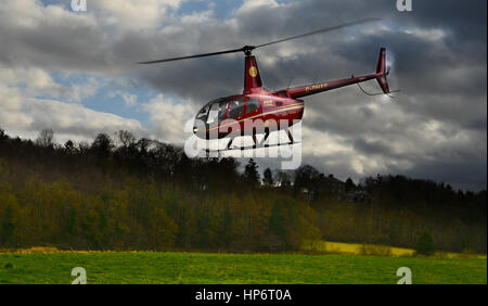 Robinson R66 Turbine, betrieben von Heli Air Stockfoto