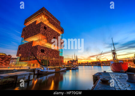 MAS-Antwerpen, Belgien Stockfoto