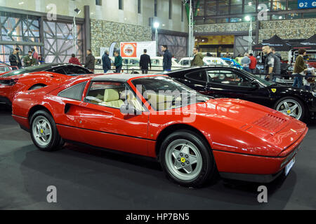 1985-1989 Ferrari 328 GTS. Retro-Málaga-2017 Stockfoto