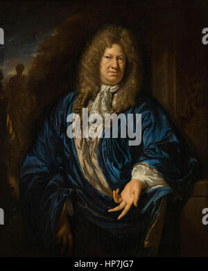 Adriaen van der Werff Porträt eines Mannes - Mauritshuis Museum den Haag Stockfoto