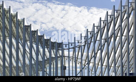 Mediopadana Bahnhof, Reggio Emilia, Stararchitekten Santiago calatrava Stockfoto