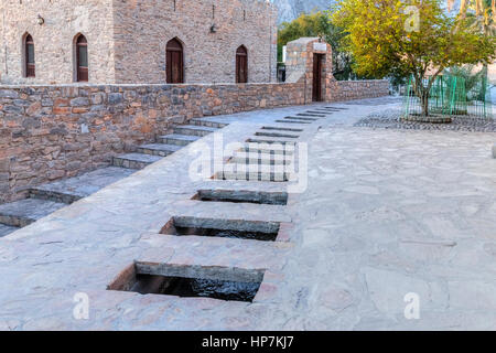 Falaj Al-Khatmeen, Nizwa, Oman, Naher Osten, Asien Stockfoto