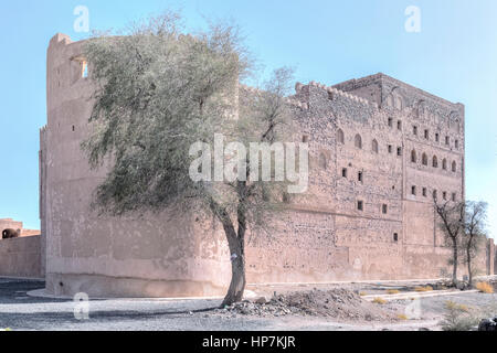 Feine Burg, Bahla, Oman, Naher Osten, Asien Stockfoto