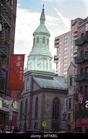 Chinatown Street, Brooklyn, nyc Stockfoto