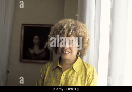 Angela DAVIS - Datum: 20030801 © Basso Cannarsa/Opale Stockfoto