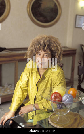 Angela DAVIS - Datum: 20030801 © Basso Cannarsa/Opale Stockfoto