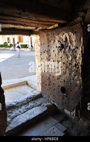 A vor dem Krieg Maalula Maalula, Syrien - 9. Mai 2010: Klostergebäude Takla in der Nähe von Damaskus, Syrien Stockfoto