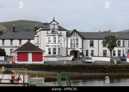 Der königliche Valentia - das Hotel in Knightstown, Valentia Island, County Kerry, Irland, Stockfoto