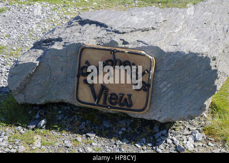 Schäfers Sicht, Geokaun Berg, Valentia Isalnd, County Kerry, Irland. Stockfoto