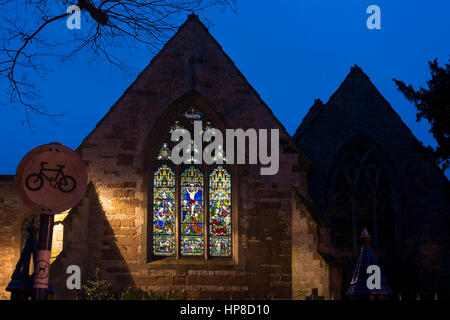 St.-Petri Kirche, Wellesbourne, Warwickshire, England, Vereinigtes Königreich Stockfoto