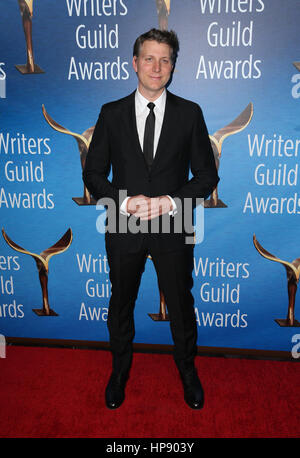 Beverly Hills, CA. 19. Februar 2017. Jeff Nichols auf 2017 Writers Guild Preisverleihung L.A., im Beverly Hilton Hotel In Kalifornien am 19. Februar 2017. Bildnachweis: Faye lernen/Medien Punch/Alamy Live-Nachrichten Stockfoto