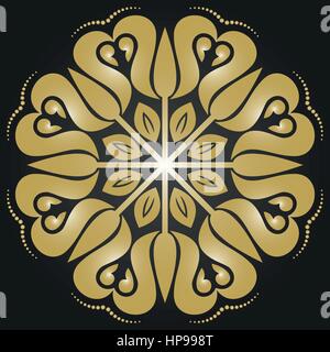 Elegante Vector Ornament im klassischen Stil Stock Vektor