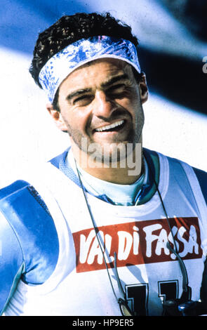 Alberto Tomba, 90 Stockfoto