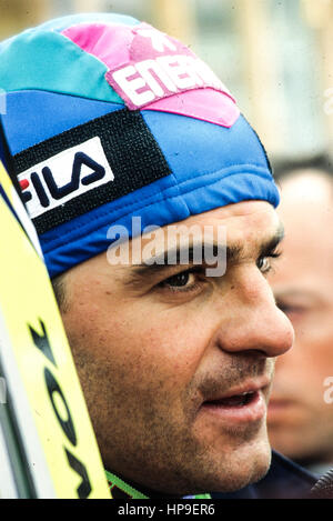 Alberto Tomba, 90 Stockfoto