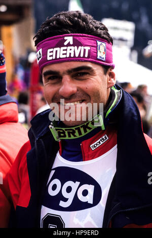 Alberto Tomba, 90 Stockfoto