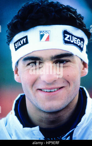 Alberto Tomba, 90 Stockfoto