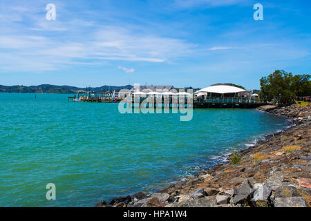 Paihia Vorland Neuseeland Stockfoto