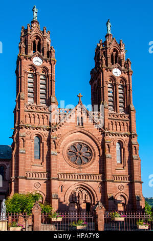Espalion, Kirche Saint Jean Baptiste, Aveyron, Frankreich Stockfoto