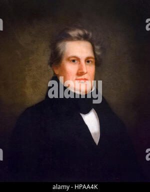 Millard Fillmore. Porträt von der 13. US-Präsident Millard Fillmore (1800-1874) unbekannten Künstlers, c.1843 Stockfoto