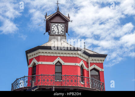 Alte Turmuhr-Kapstadt Stockfoto