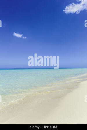 Dem Strand in der Karibik Stockfoto