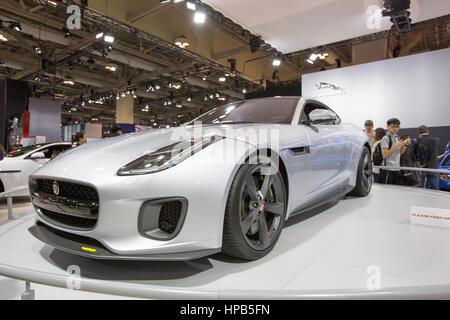 2017 Jaguar F-Type 400 auf dem Display auf der Automobilmesse in Toronto Stockfoto